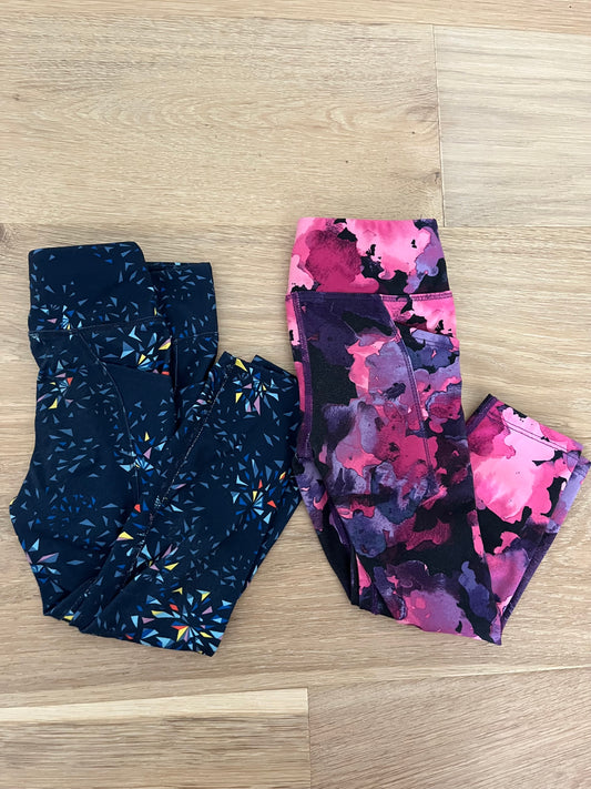 #110 Member's Mark Girls 4/5T Athletic Leggings Set