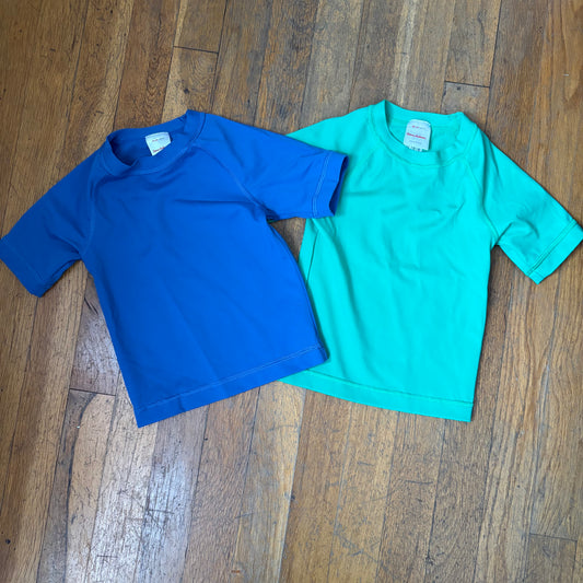 #116 Hanna Andersson baby boy swim rashguard 2t