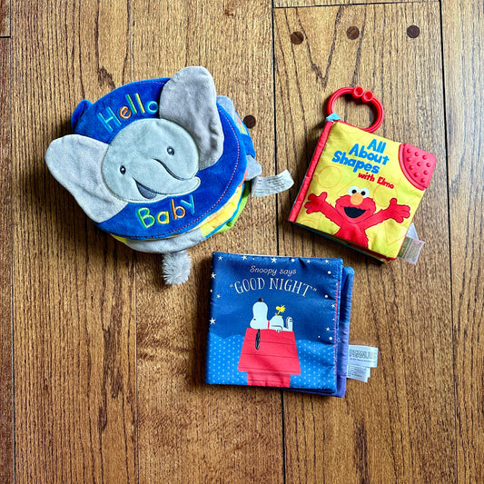 #95 Soft Baby Book Lot