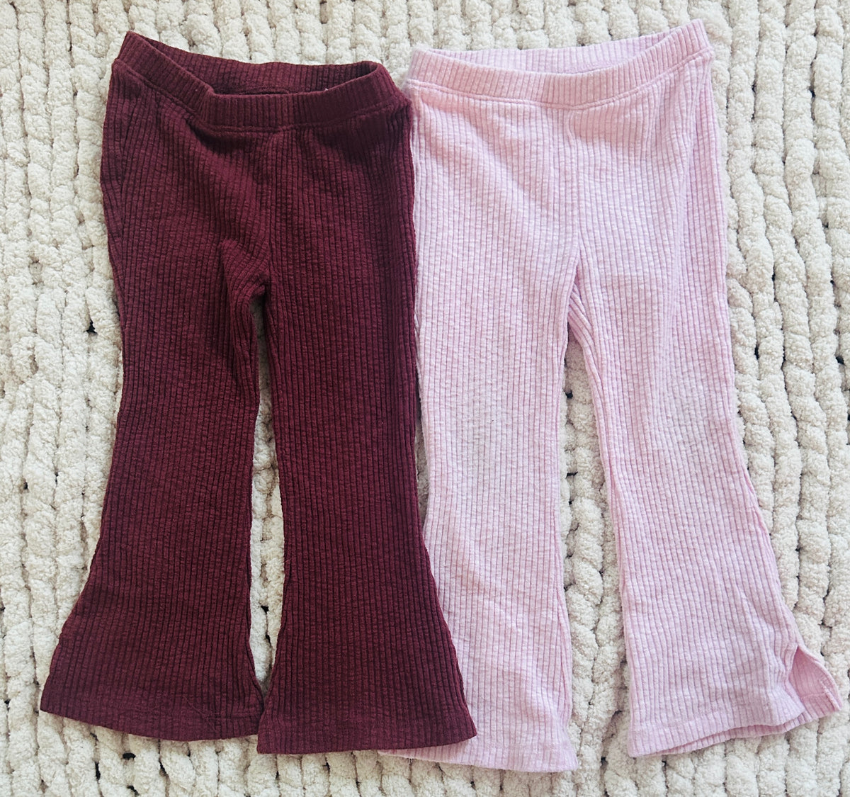 #15 Old Navy 3t Soft, Ribbed Pants Bundle