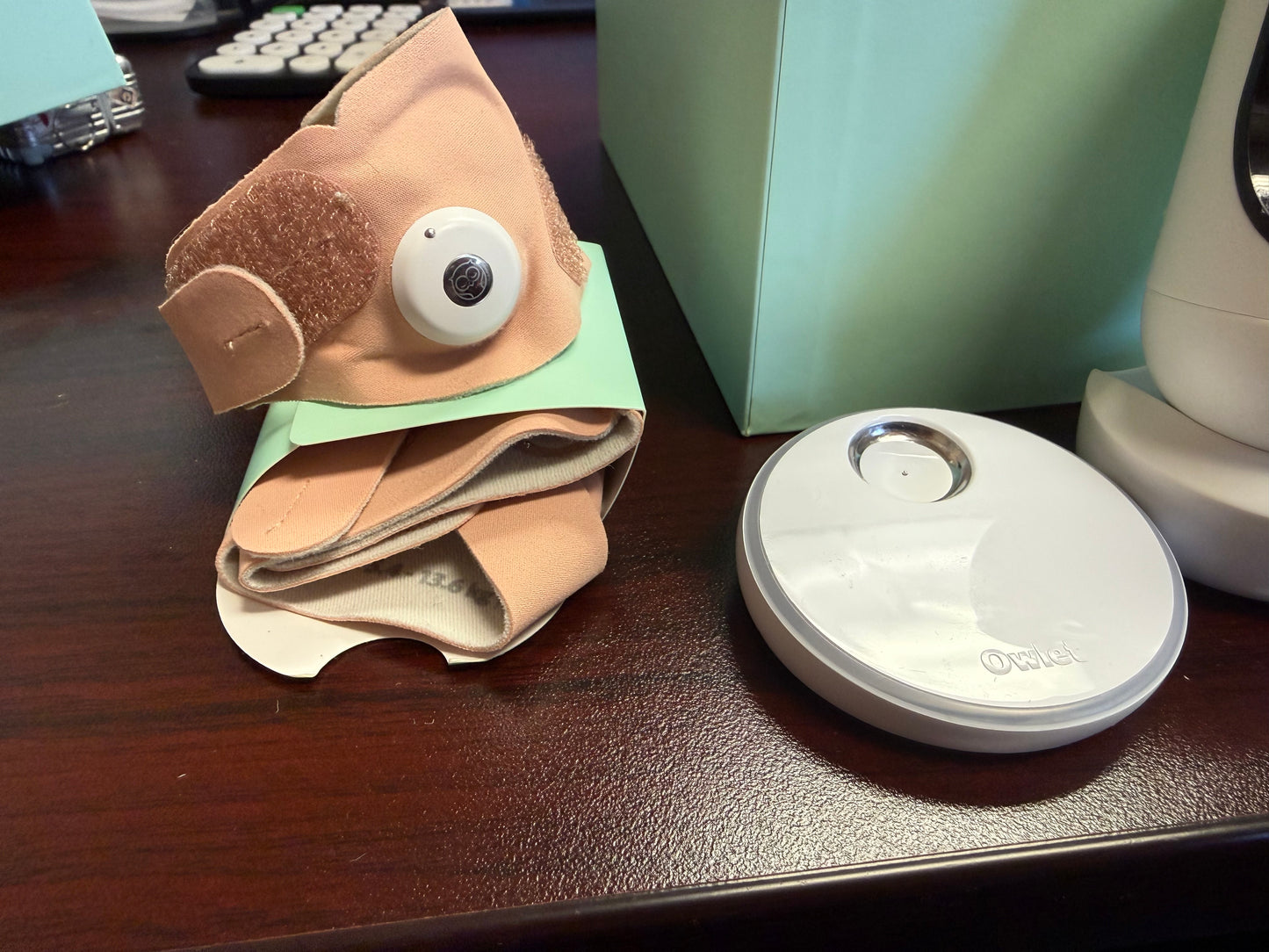 Owlet Dream Duo Baby Monitor and Camera with Dock and Extra Socks