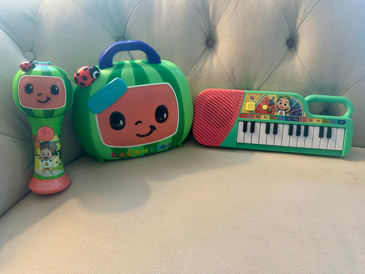#24 cocomelon toy bundle