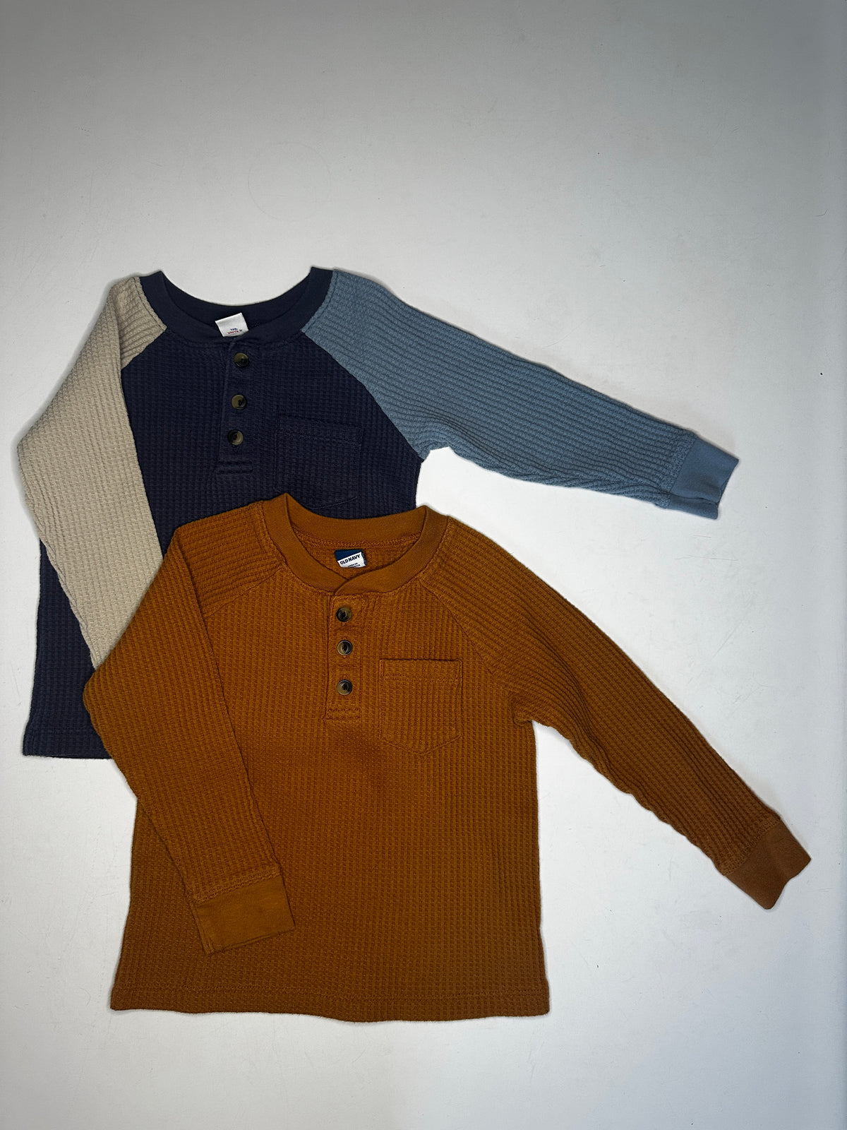 Seller #40 Old Navy Boys long-sleeve waffle knit shirt bundle size 2T