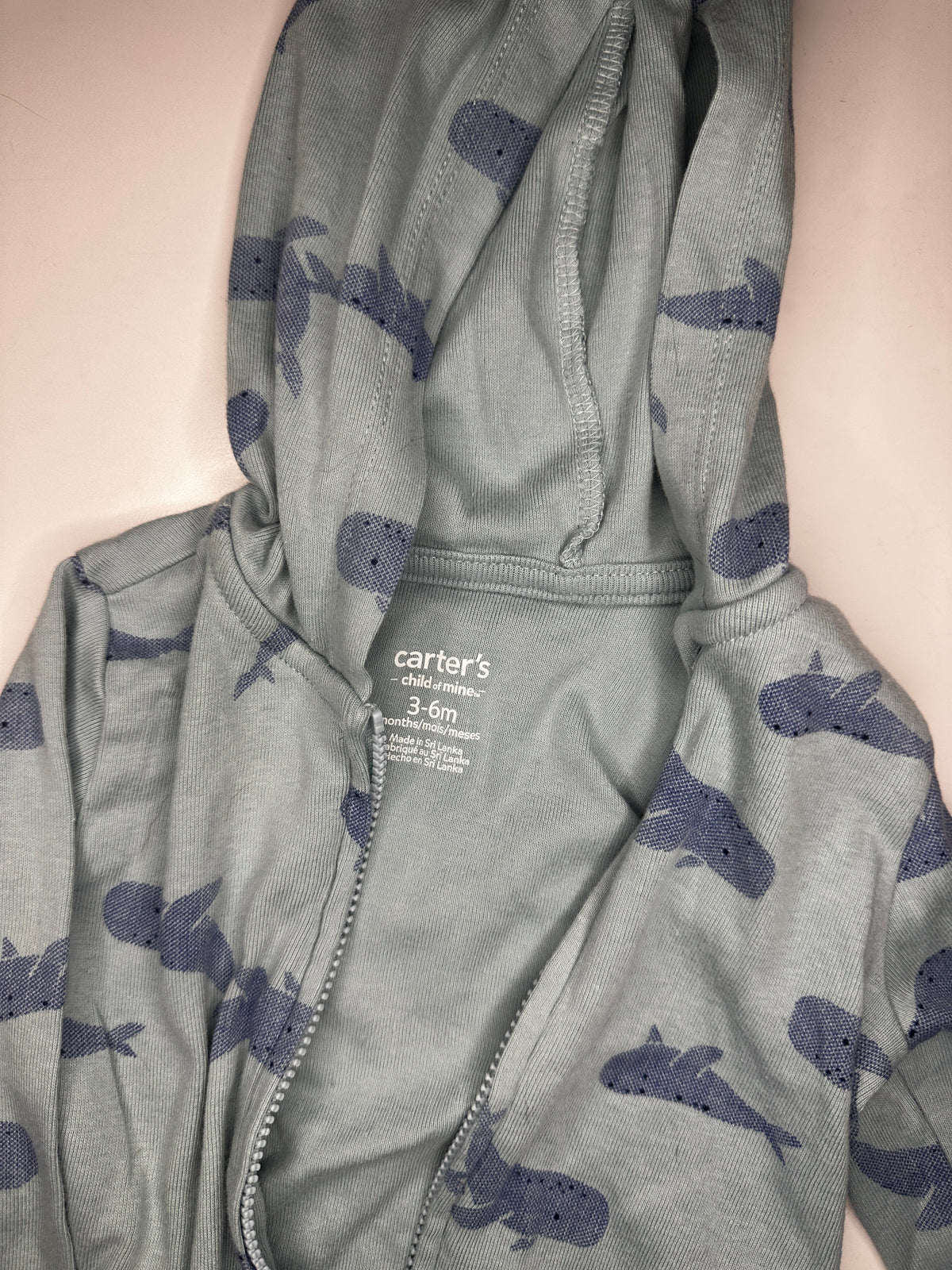 Seller #40 Carter's baby boy zip jacket size 3-6 month (2 of 2)