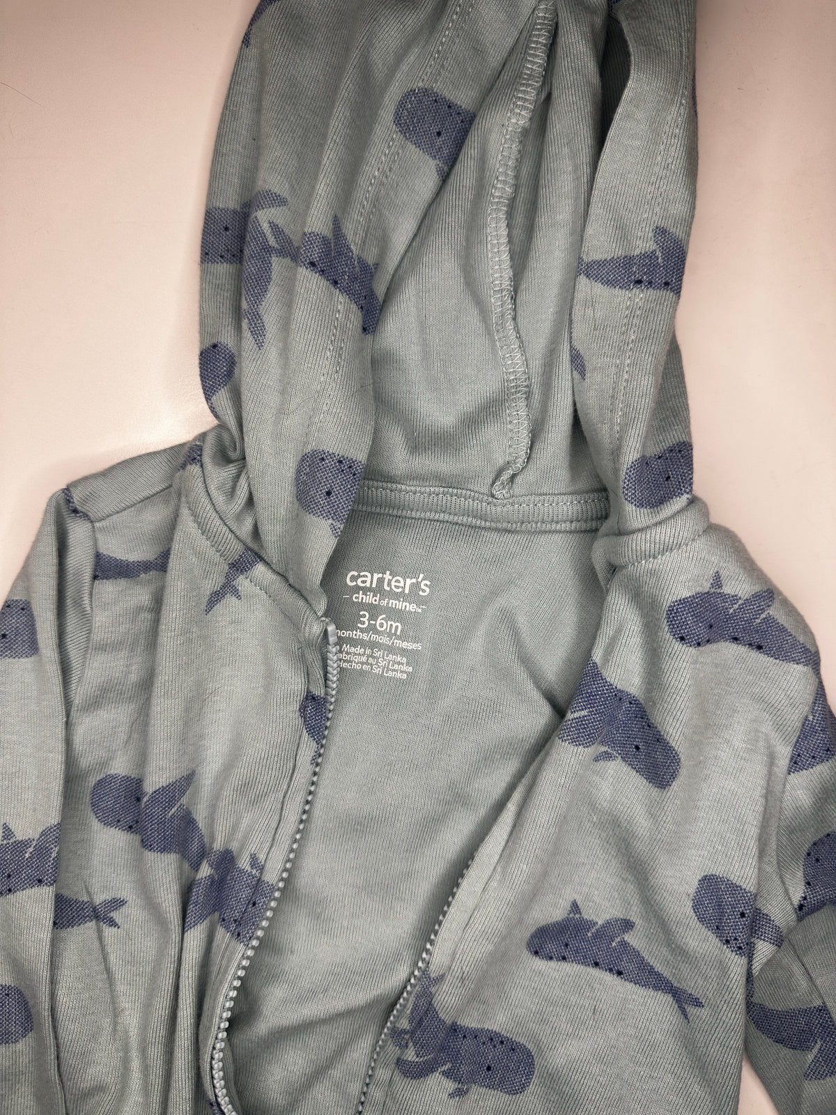 Seller #40 Carter's baby boy zip jacket size 3-6 month