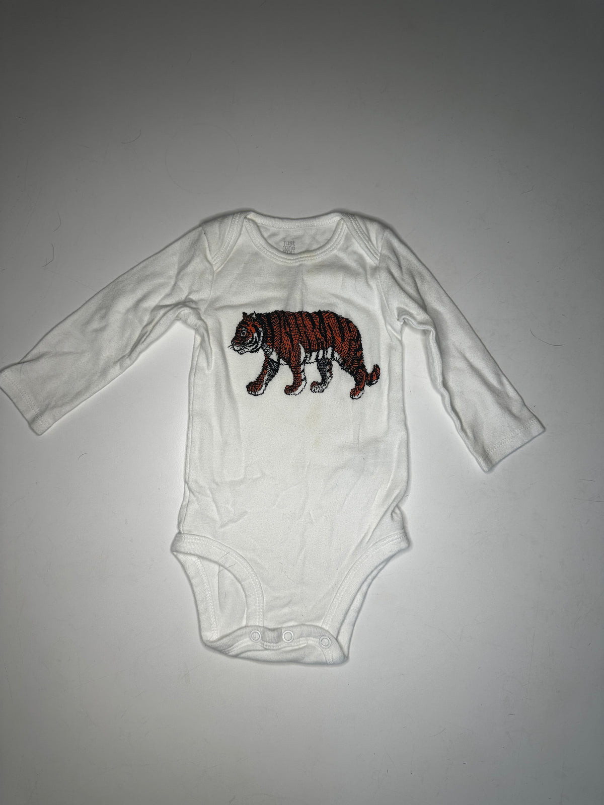 Seller #40 Bengal Tiger gender neutral onesie size 9 month