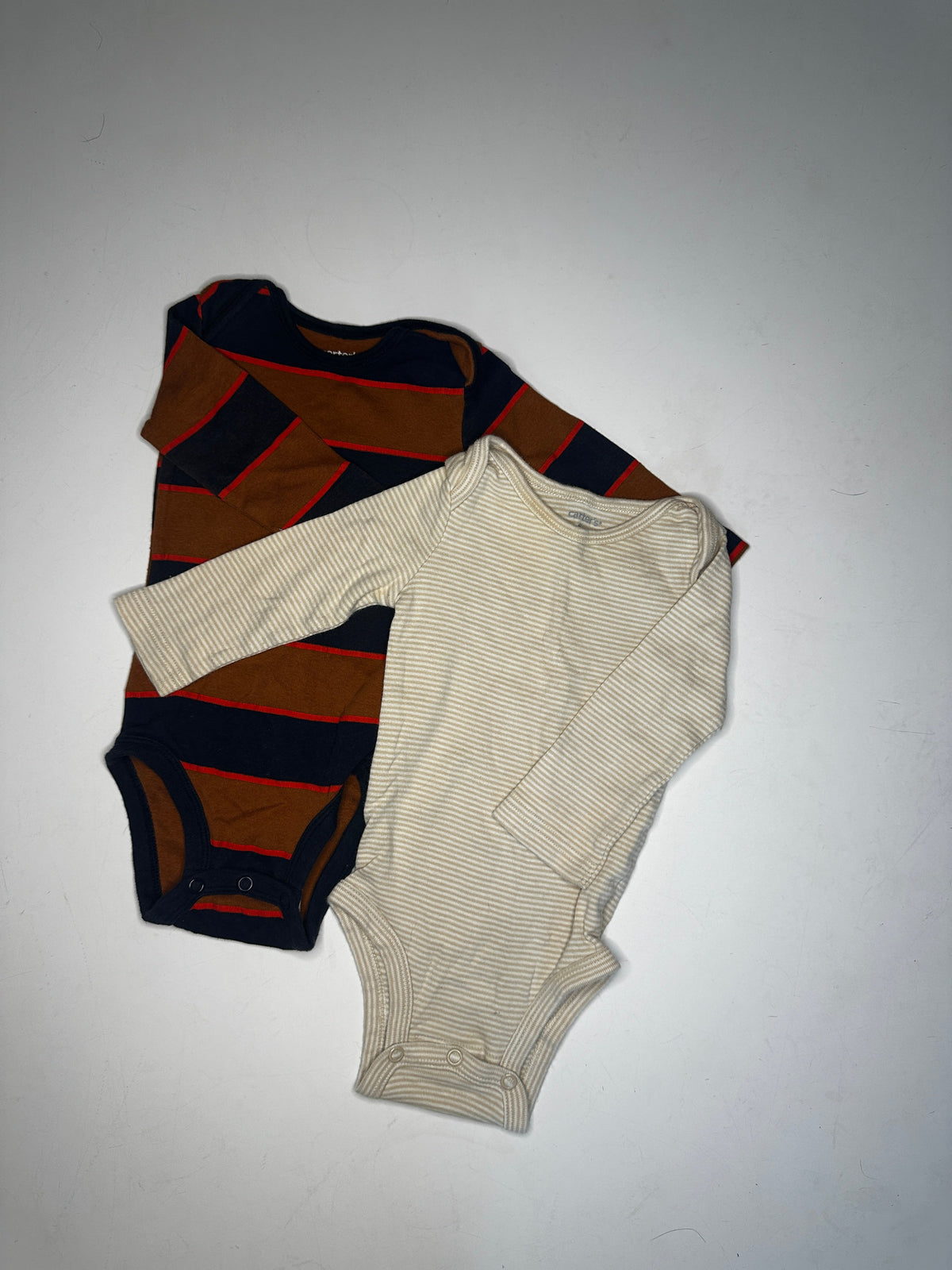 Seller #40 Carter's striped onesies size 0-6 month bundle