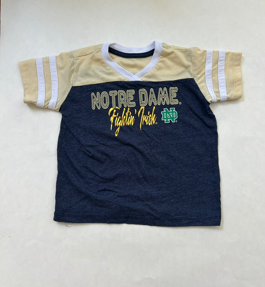 #200 Girls 3T Notre Dame Tshirt