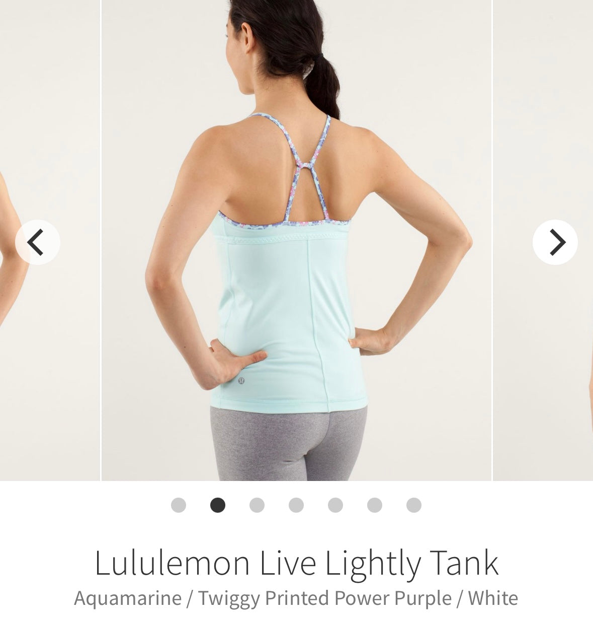 81A Lululemon Sz 6 Tank Top