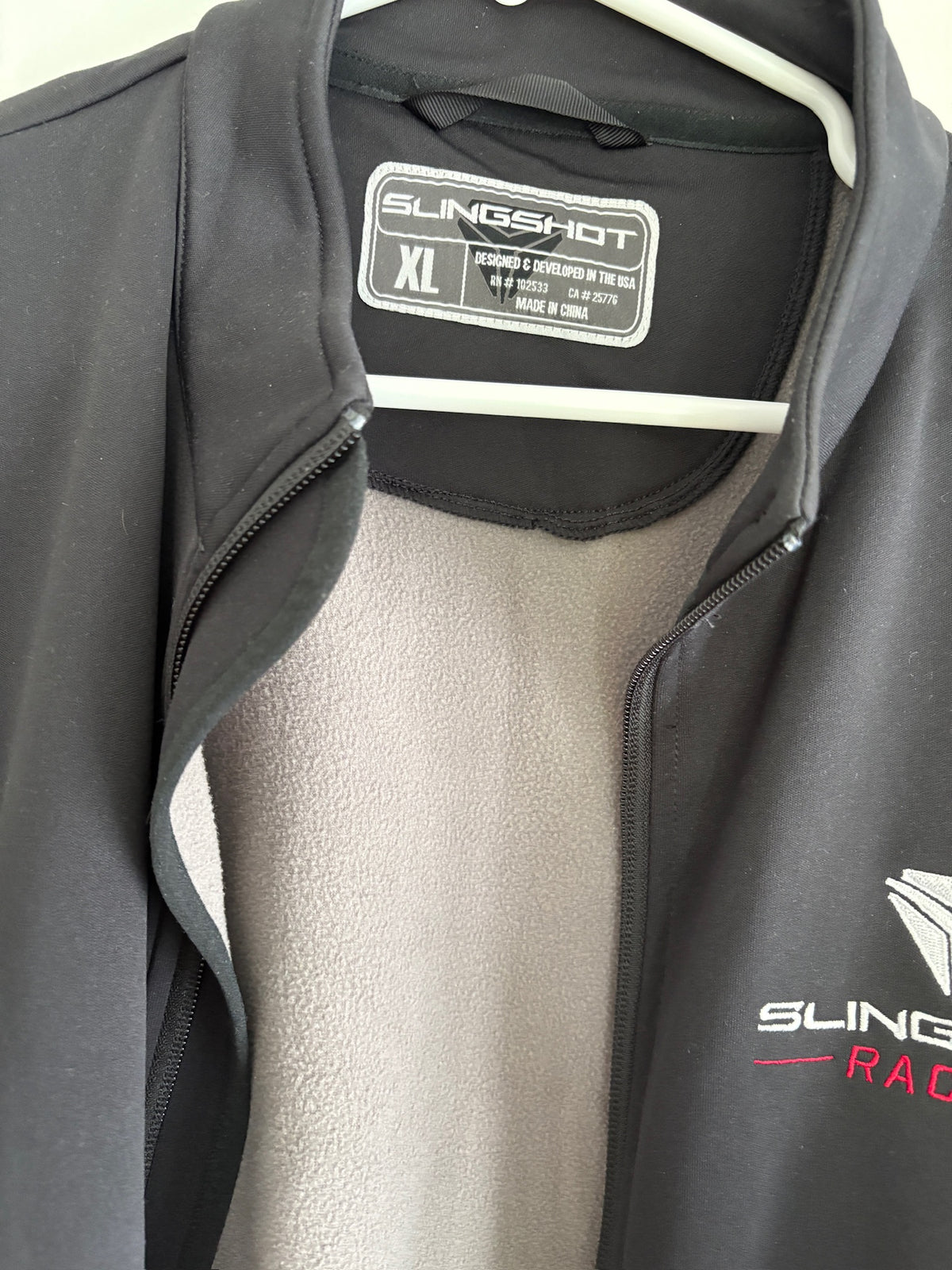 Seller #105 - Men's XL Black Polaris Slingshot Racing Jacket VGUC