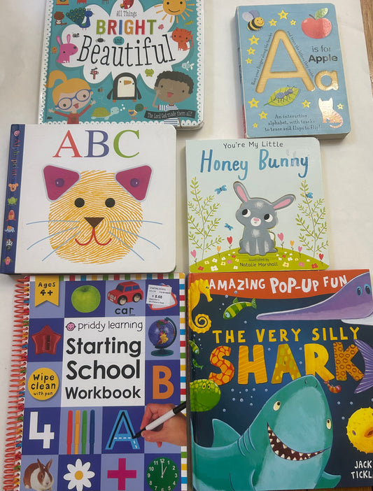 #200 Set of toddler board books (ages 1-4)