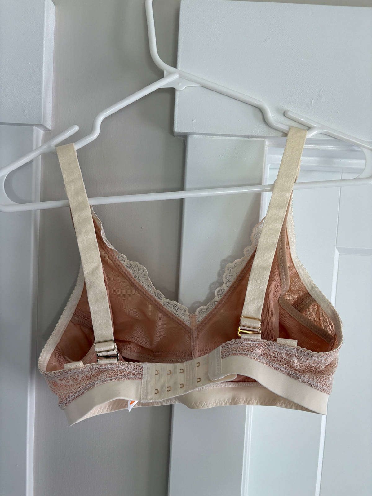 Seller #105 - Size Small The Dairy Fairy Tan Lace Nursing/Pumping Bra NWOT