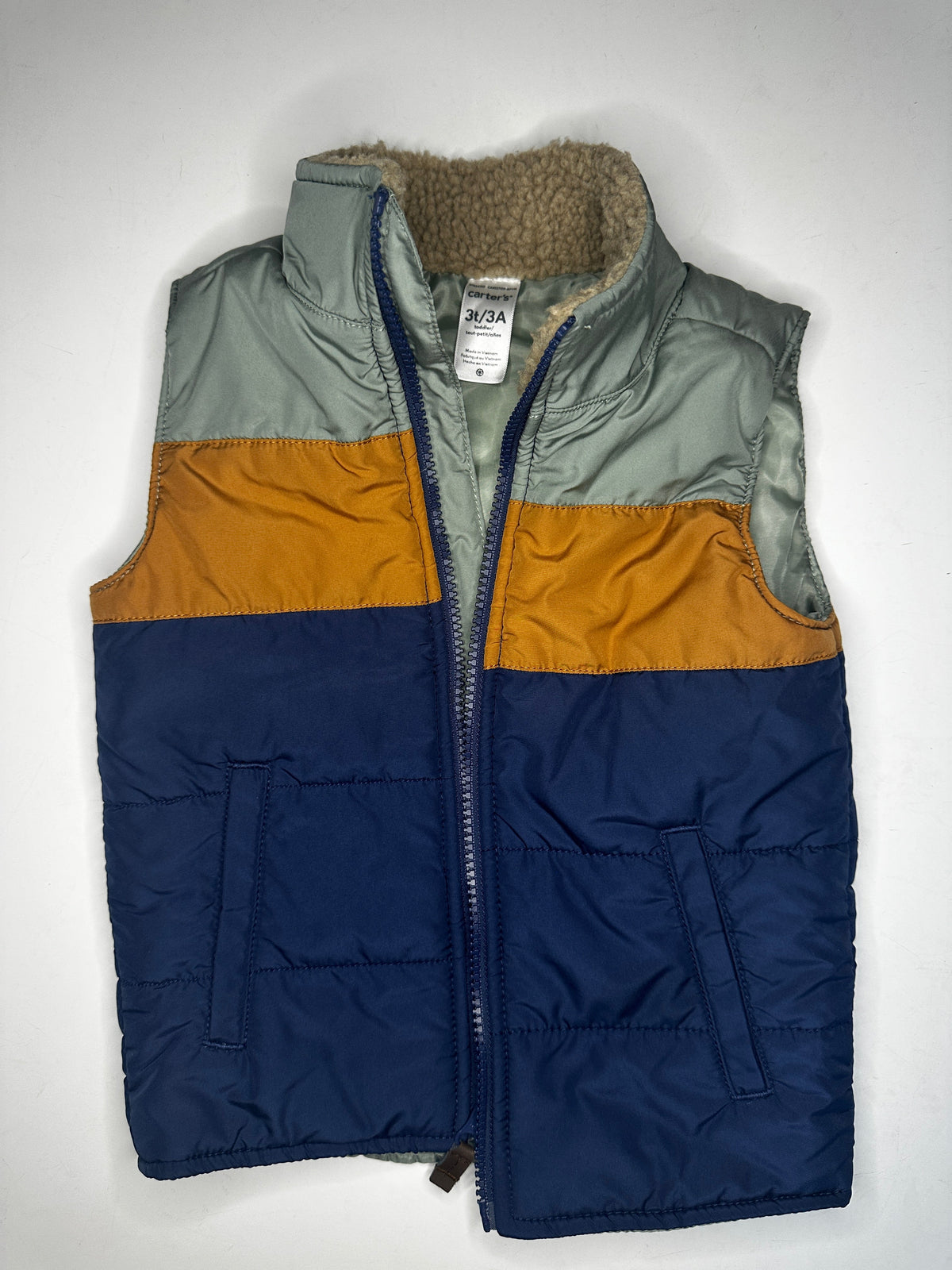 Seller #40 Carter's 3T color block vest (2 of 2)