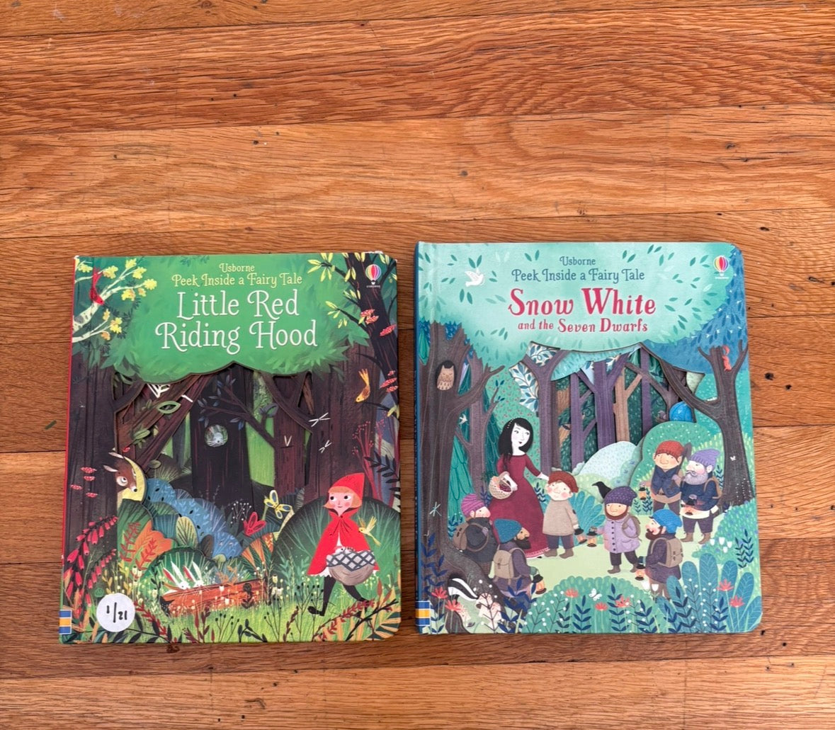 #116 Usborne Look inside Fairlytale Books (2)