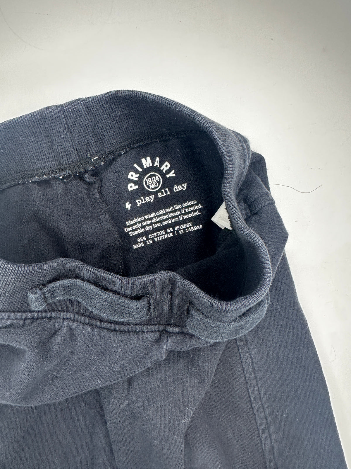 Seller #40 Primary Gender Neutral Black Jogger Size 18-24M