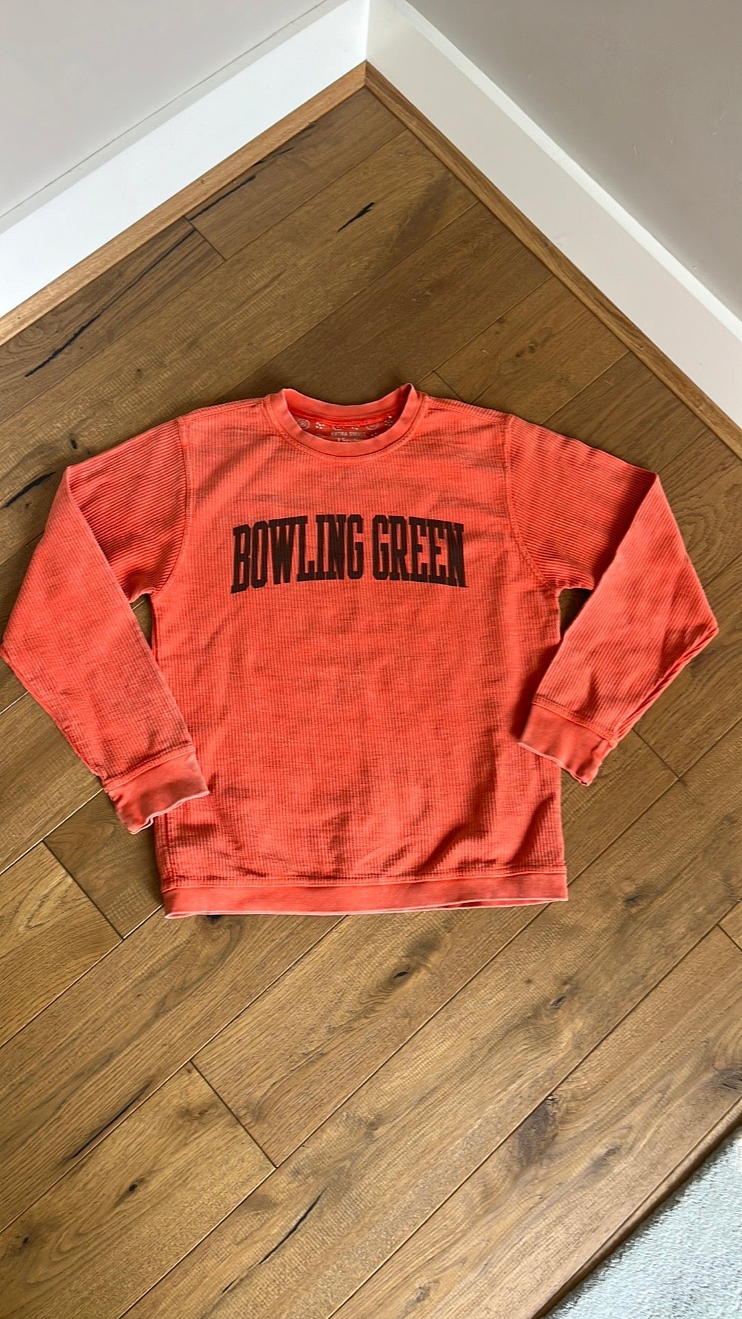 PPU 45241 Bowling Green Orange Sweatshirt Adult Size Small