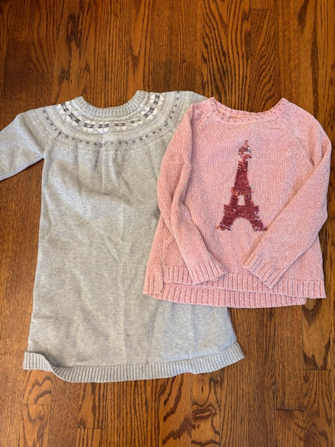 #36 Girls 8 Sweater Dress/Tunic