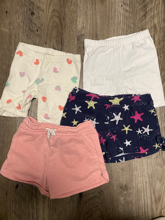 Girl 3T assorted shorts.