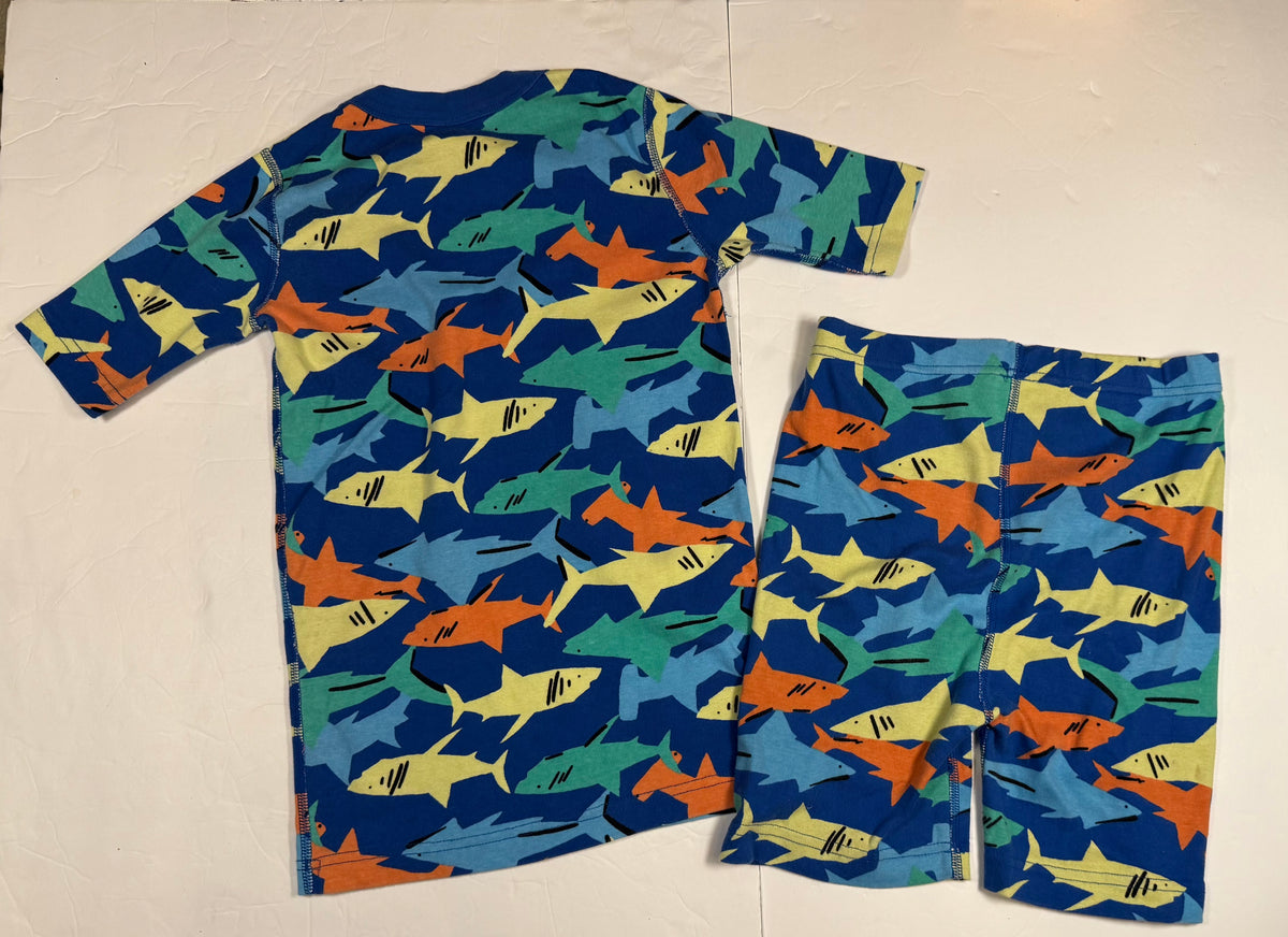 #141 Boys 12 (150) Hanna Andersson shark pajamas