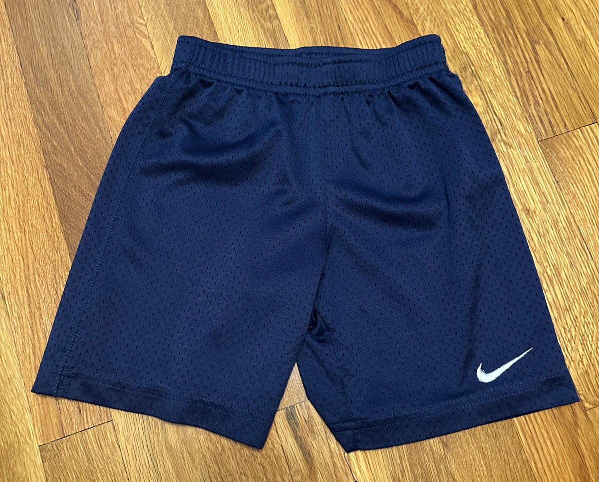 Seller #101 Nike boys size 5/6 navy shorts