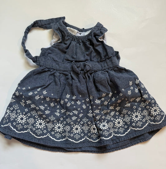 #116 Koala Kids denim dress girls 6 months