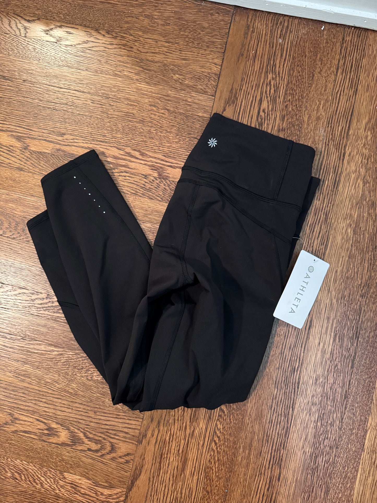 Athleta Rainer tight, black, women's L, NWT | PPU 45208