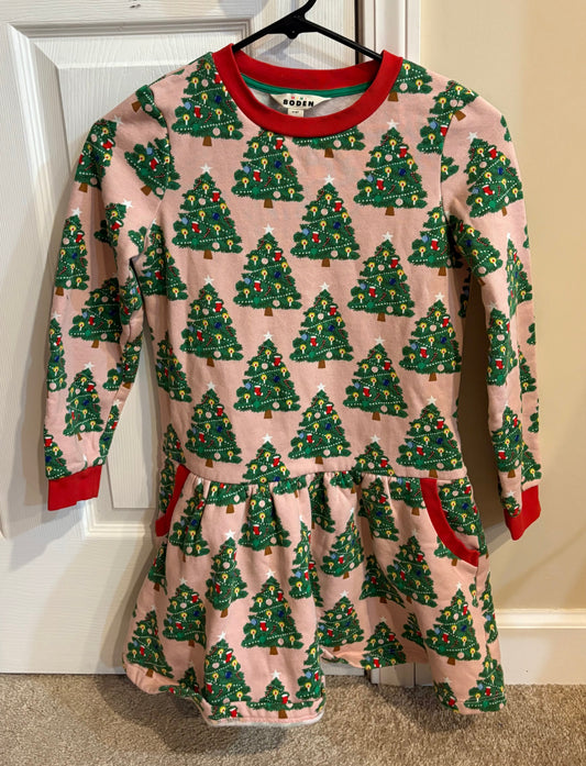 Seller #37 Mini Boden Christmas Tree Dress Size 11-12