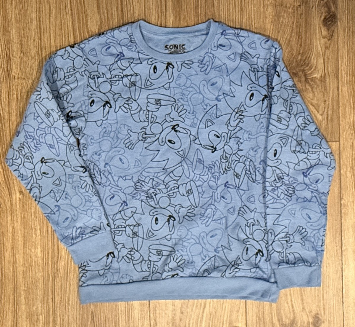 Seller #100 Boys Size 10/12 Sonic The Hedgehog Sweatshirt