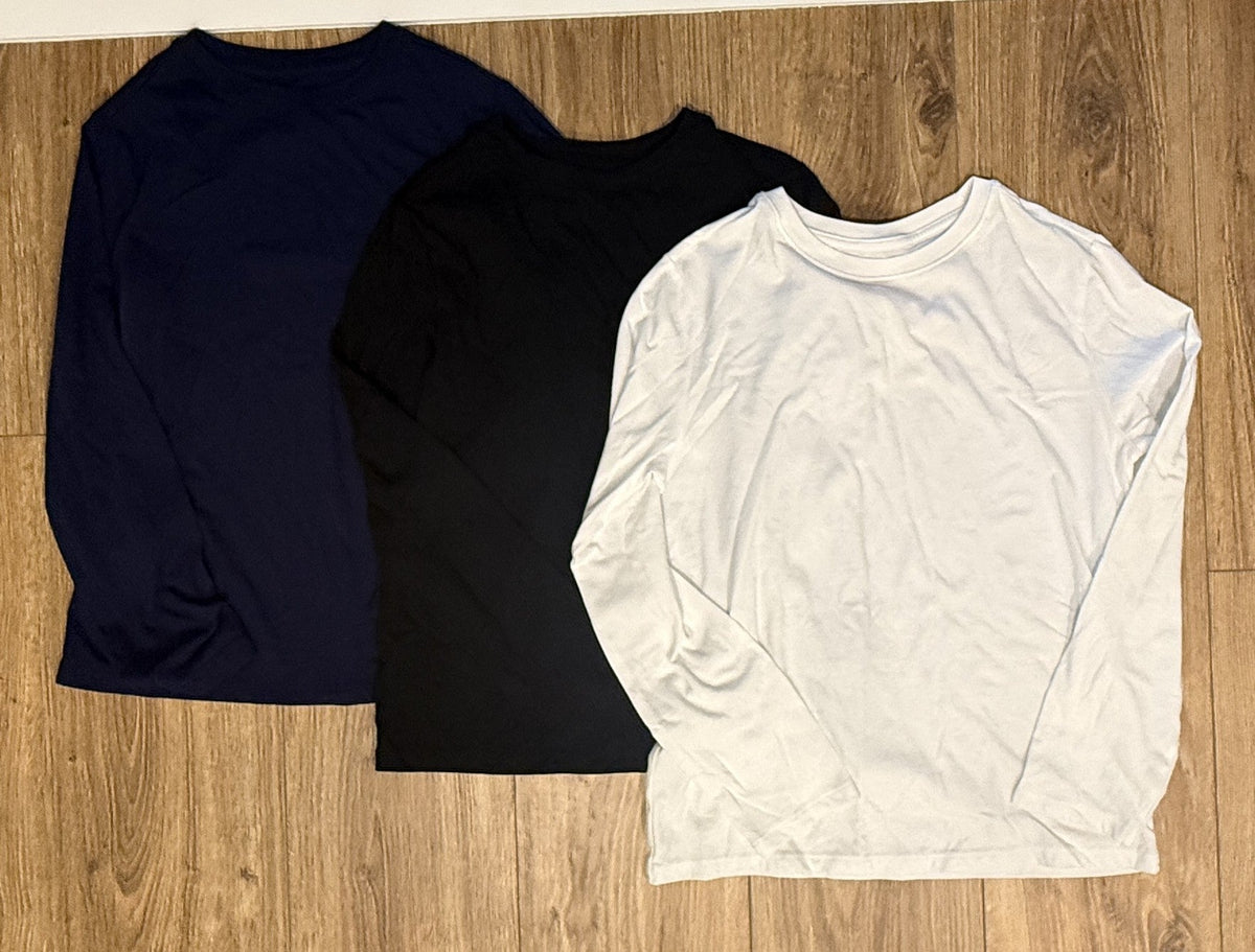 Seller #100 Boys Size L 10/12 Cat and Jack Basic Long Sleeve Bundle
