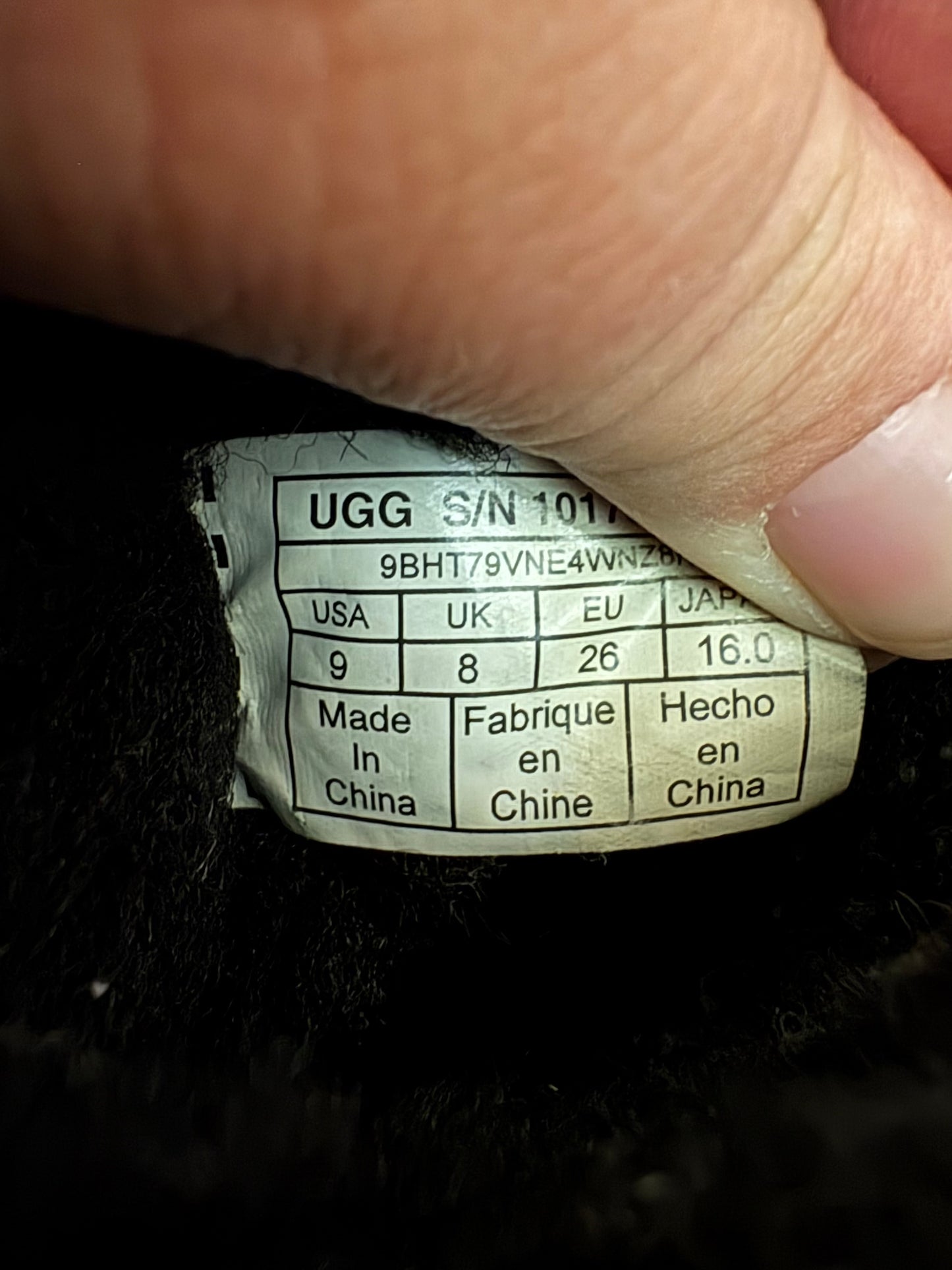 #36 Girls Ugg Boots Size 9