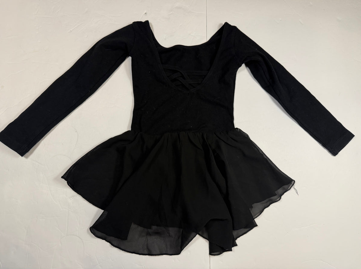 #141 Girls 4-5 Arshiner (Amazon Brand) Long Sleeve leotard 2 of 2