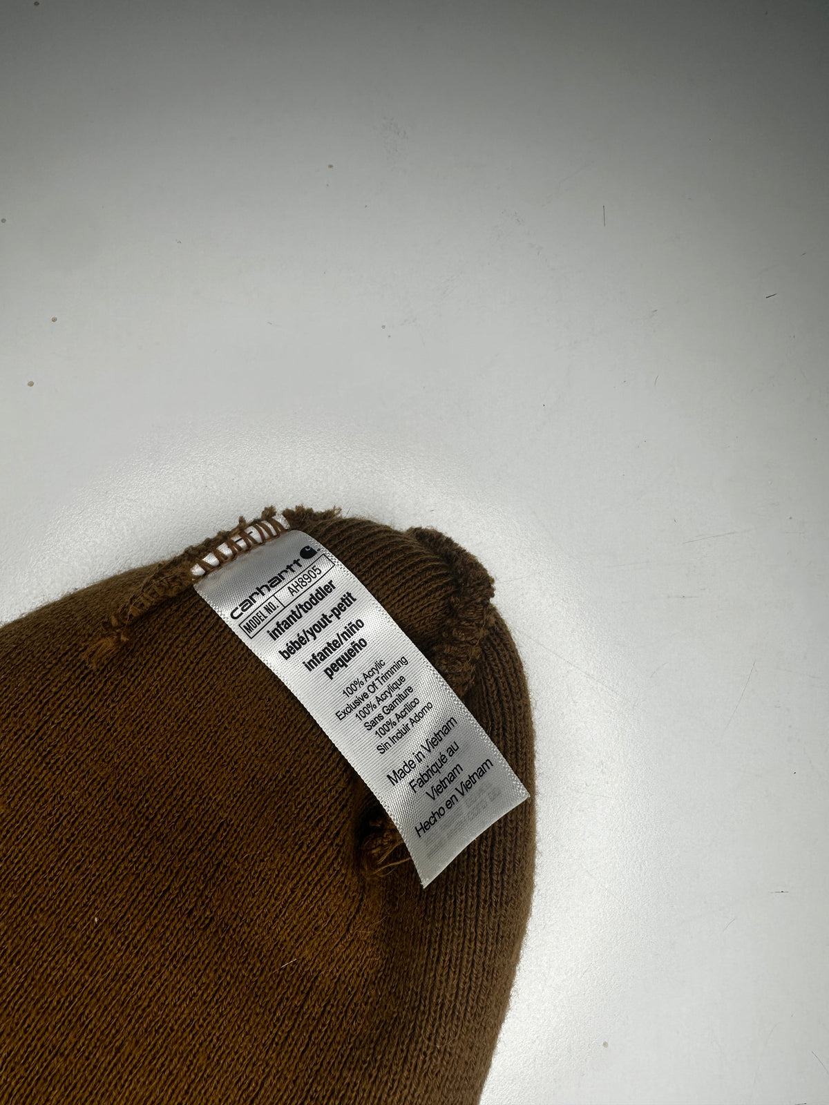 Seller #40 Carhartt brown beanie infant/toddler size (2 of 2)