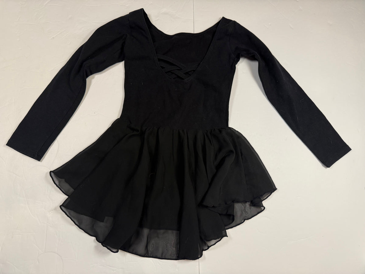 #141 Girls 4-5 Arshiner (Amazon Brand) Long Sleeve leotard 2 of 2