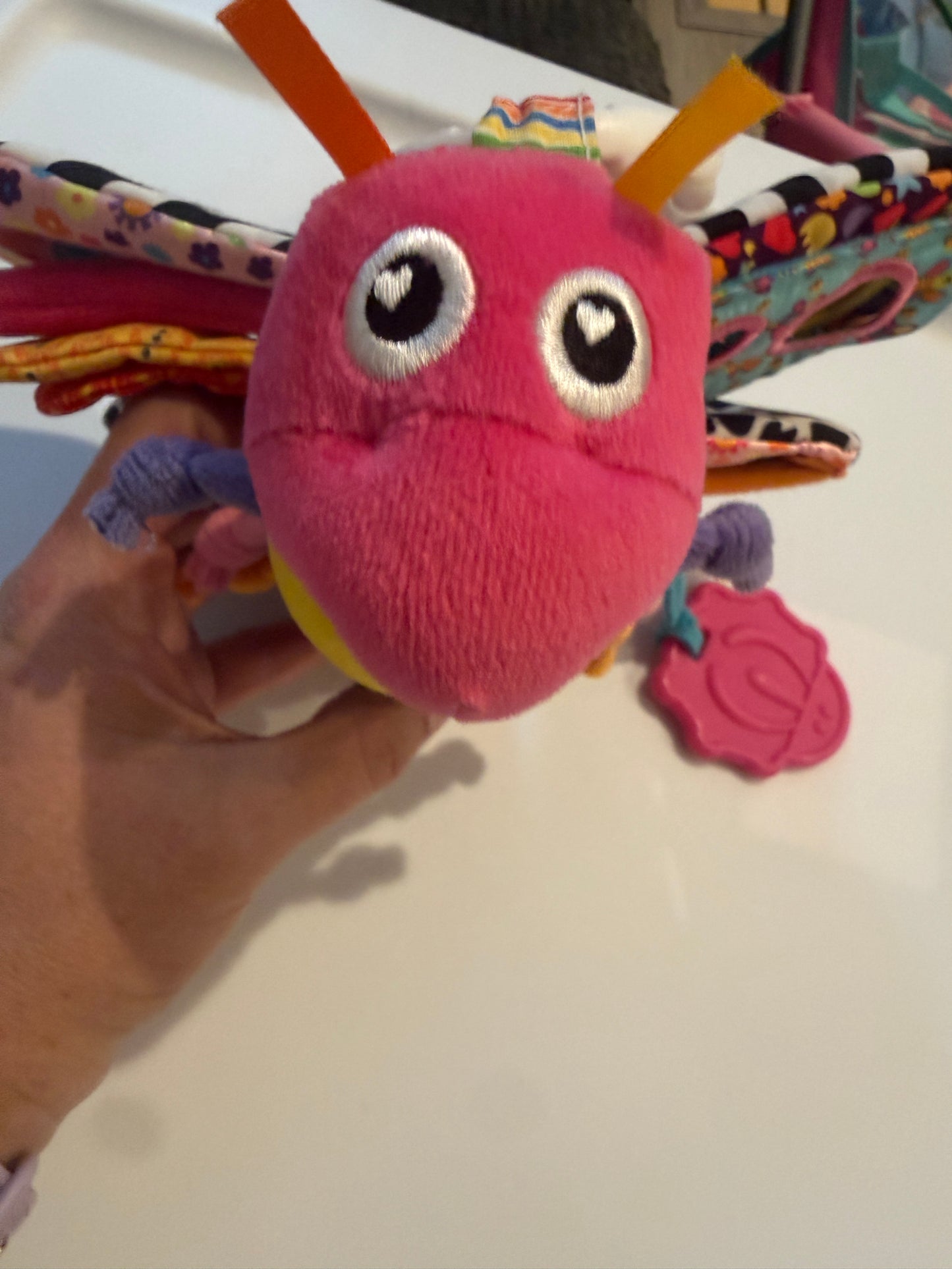 #116 Lamaze Firefly clippable toy