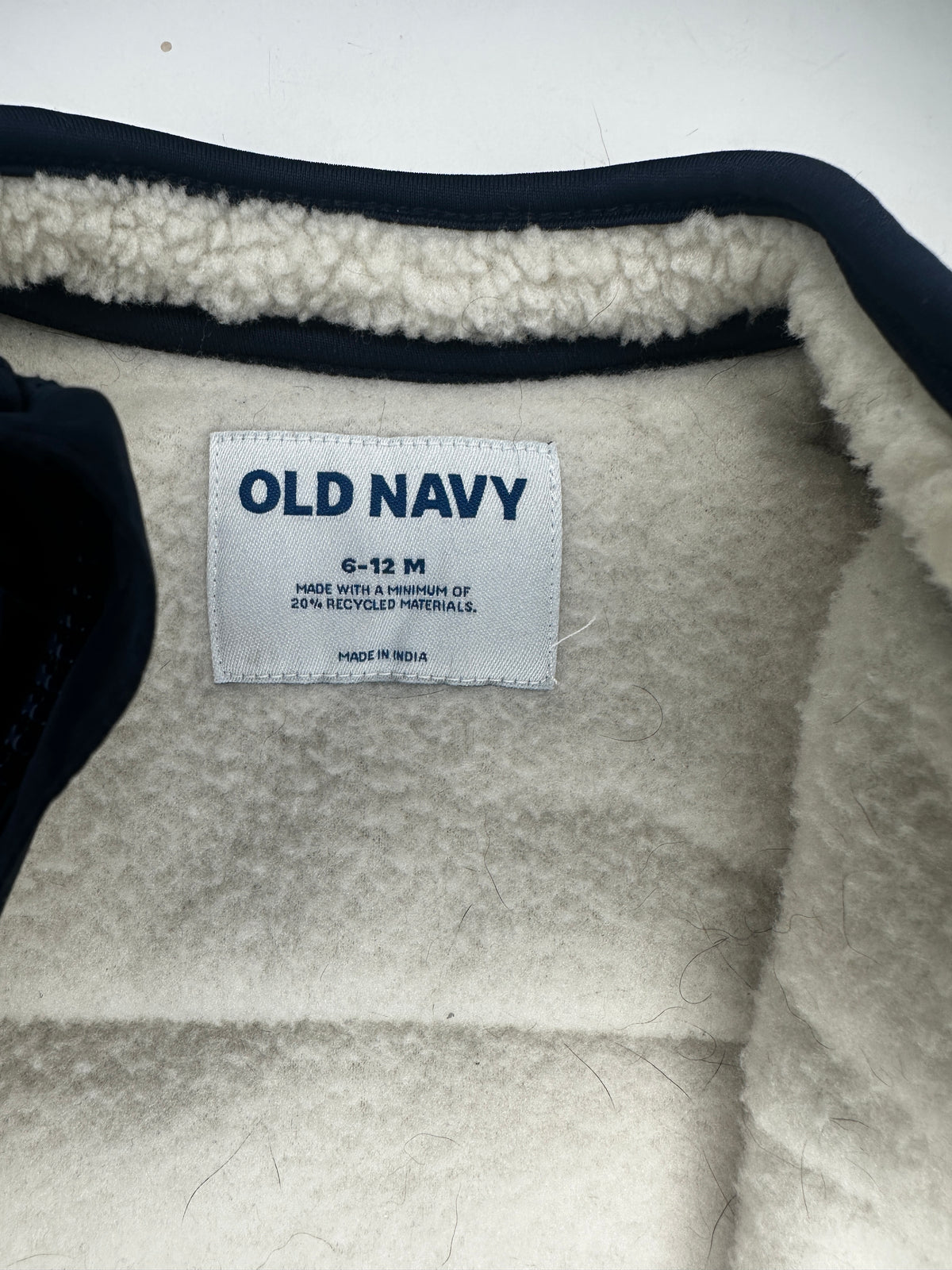 Seller #40 Old Navy fleece jacket size 6-12 month