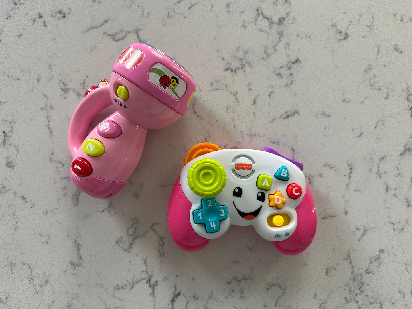 Seller 48, VTech Spin and Learn Flashlight & Fischer Price Game Controller *REDUCED*