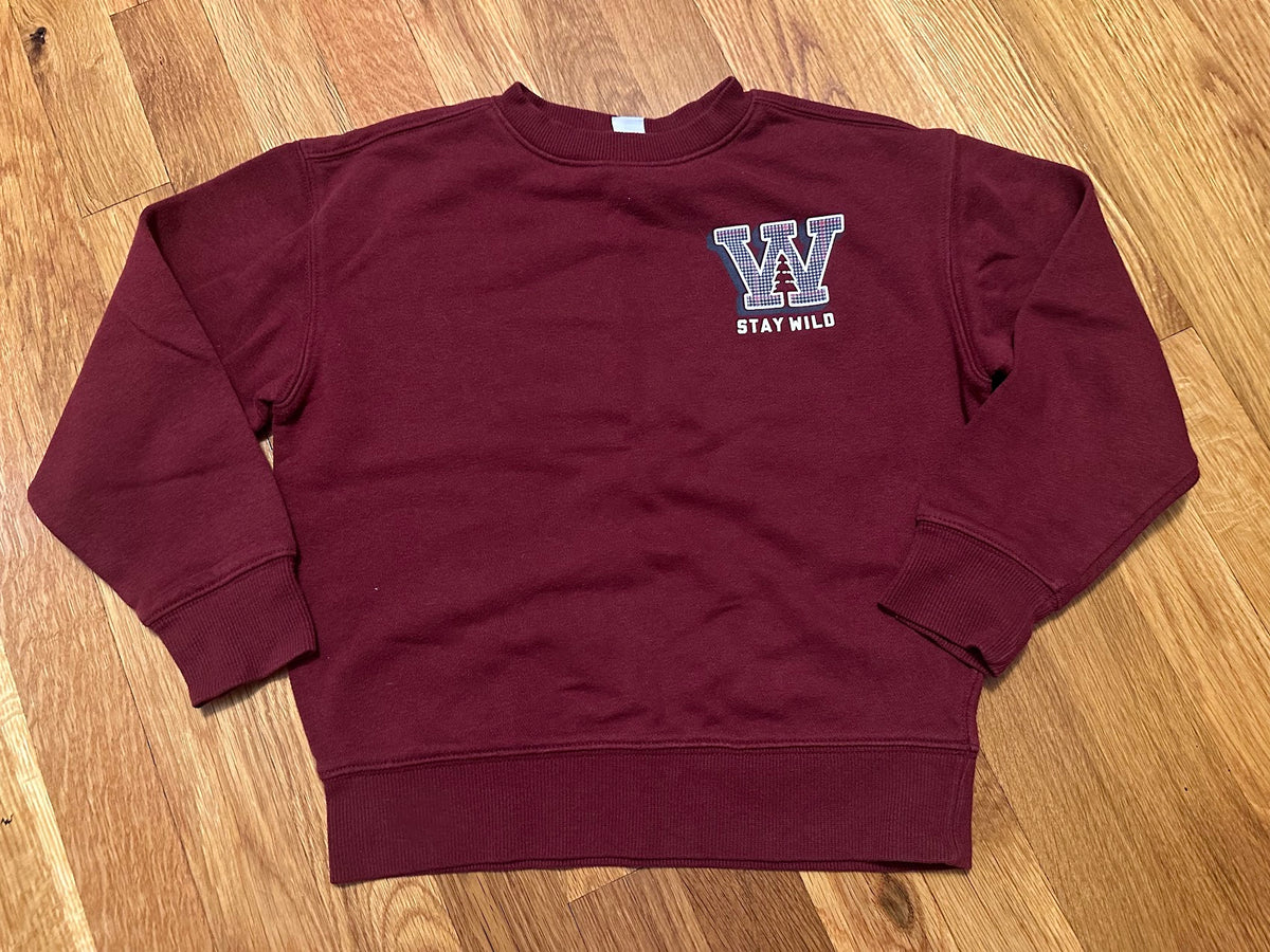 Seller #101 Old Navy boys size 6-7 maroon sweatshirt