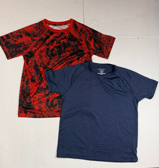 #141 Reduced Boys Members Mark Athletic Shirt XL 14-16 and L 14-16 Tek Gear