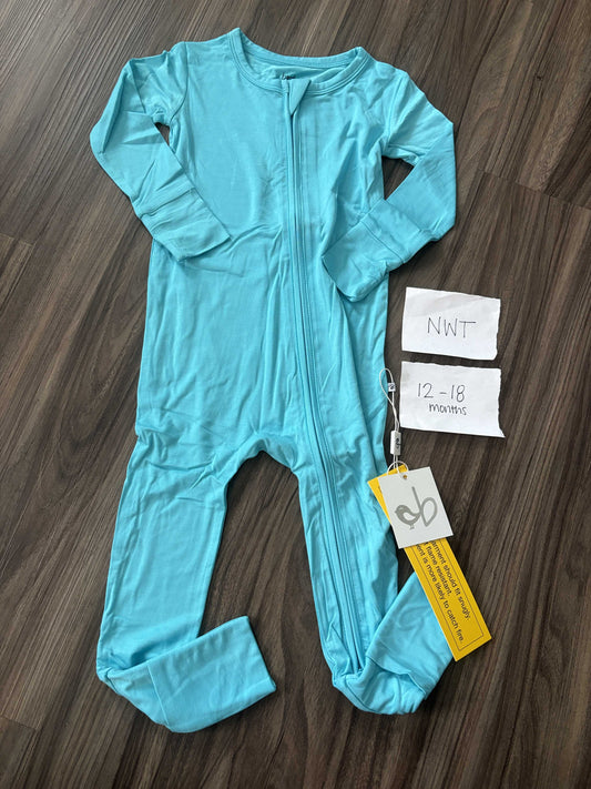 #138 - 12-18 Mo NWT Birdie Bean Blue Convertible Zippy