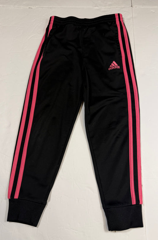 #141 Girls 5 Adidas joggers black