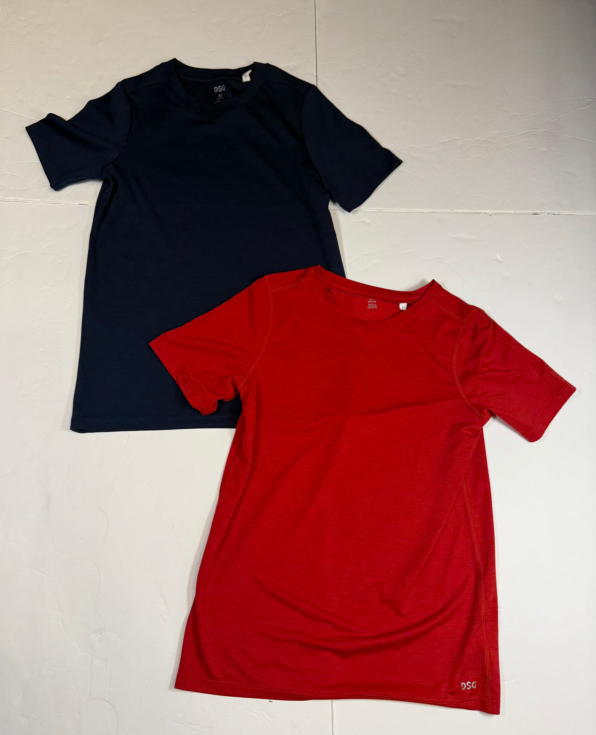 #141 Boys medium 10-12 DSG Athletic Shirt Bundle Red and Navy