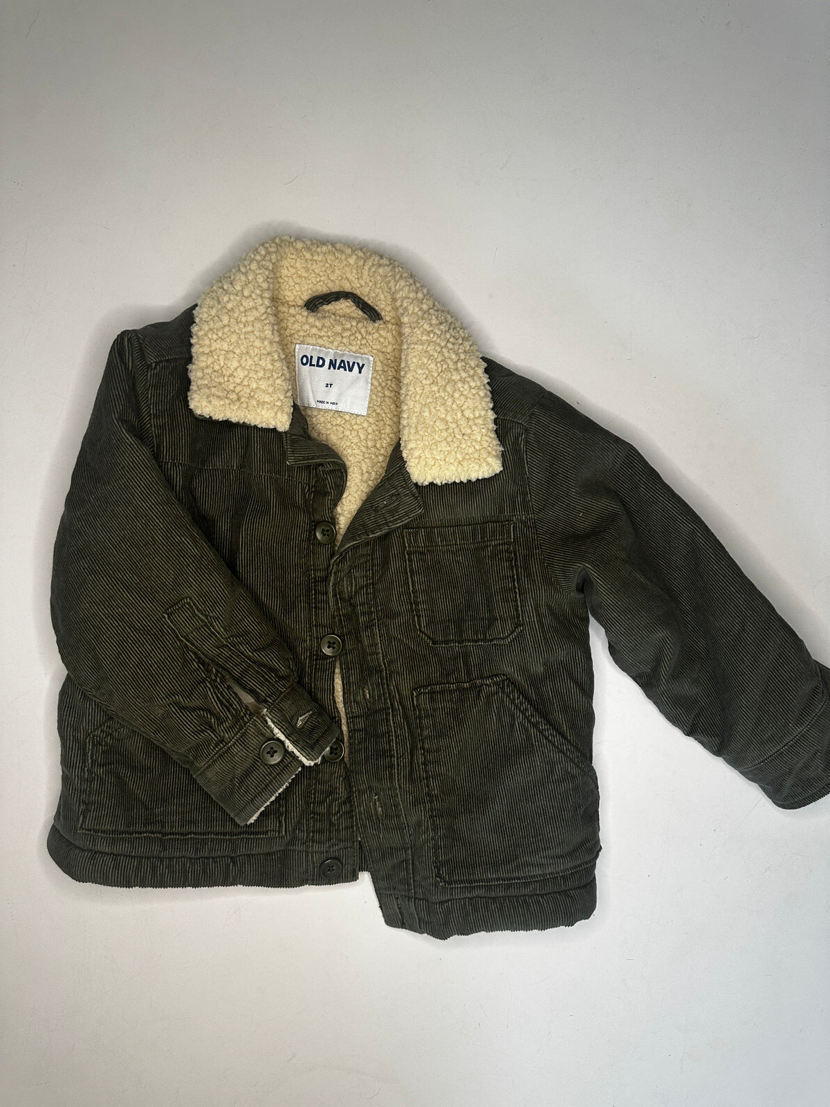 Seller #40 Old Navy army green winter jacket size 2T (2 of 2)