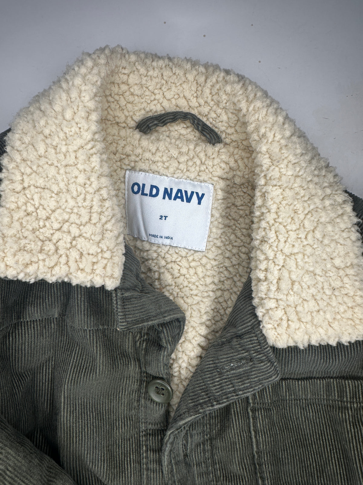 Seller #40 Old Navy army green winter jacket size 2T