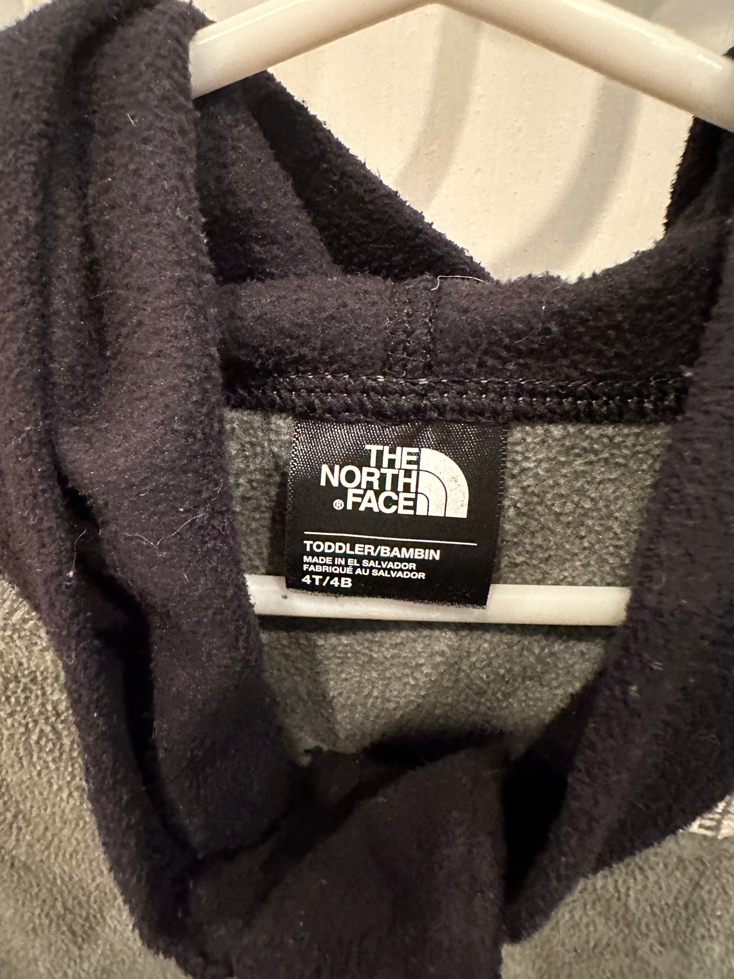 #43 North Face 4T fleece zip up