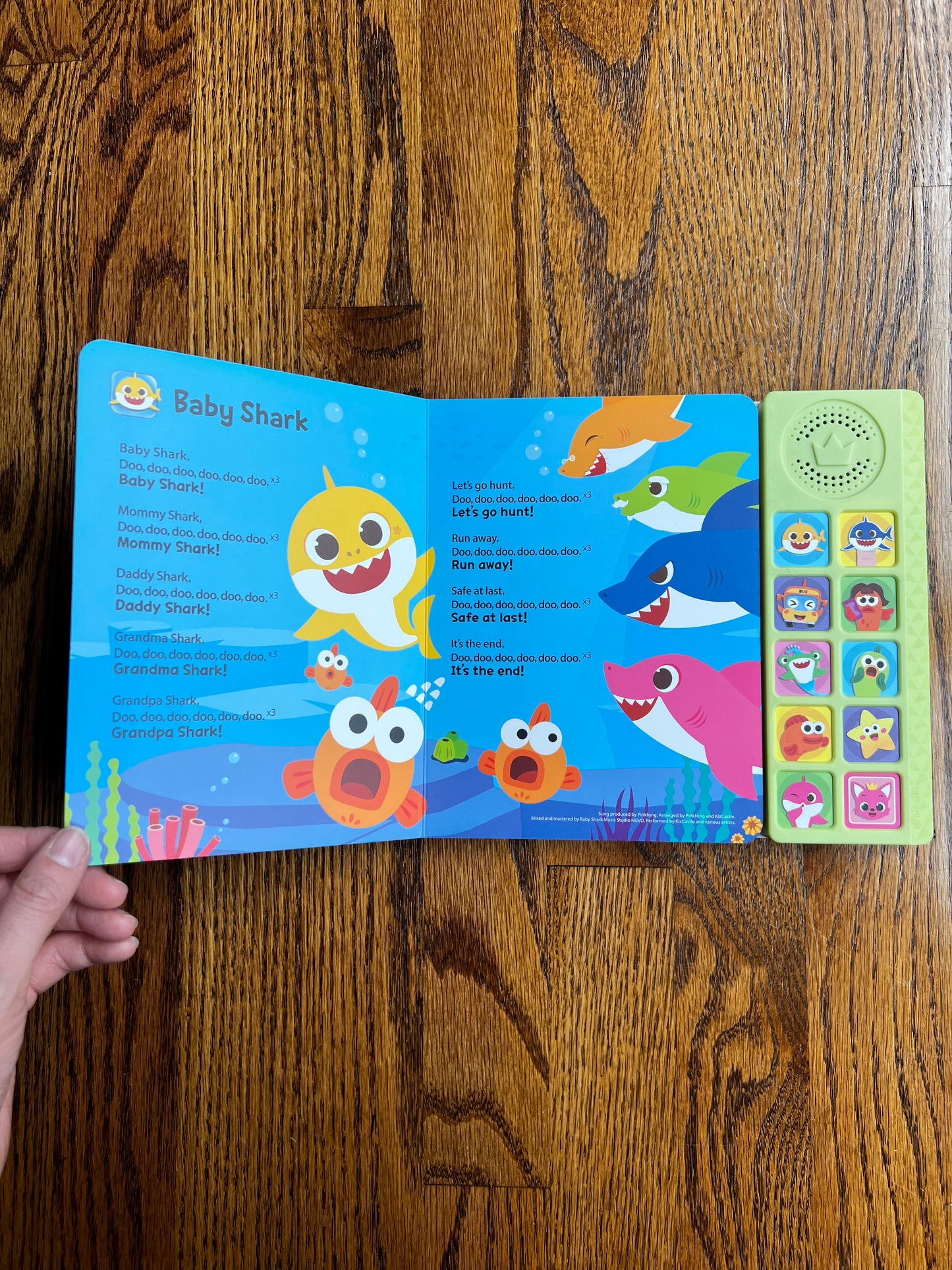 Seller #115 - Baby Shark Sing-Along Board Book, EUC