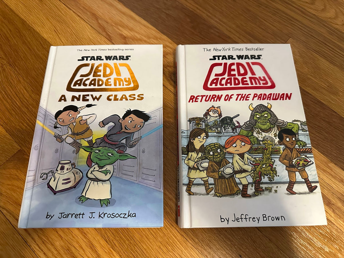 Seller #101 Jedi Academy books x 2