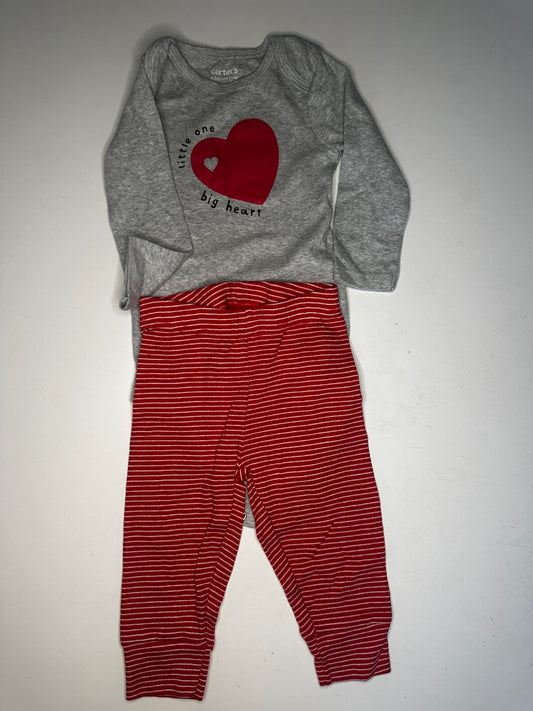 Seller #40 Valentine's outfit size 9 month
