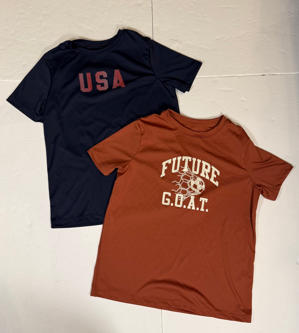 #141 Boys large 10/12 all in motion GOAT and USA Bundle