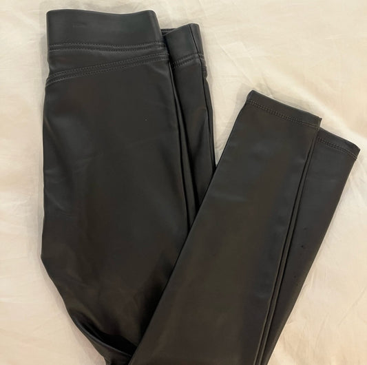 #110 LOFT Women's 4 Petite Faux Leather Leggings