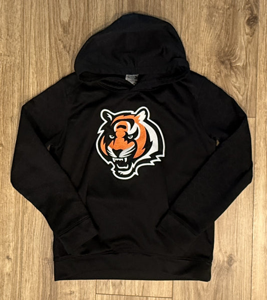 Seller#100 Boys Size Medium 10-12 NFL Youth Apparel Bengals Sweatshirt